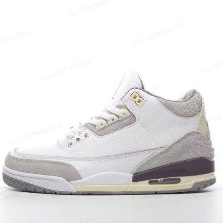 Nike Air Jordan Retro Mens and Womens Shoes White Grey Brown DH lhw