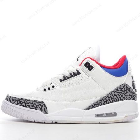 Nike Air Jordan Retro Mens and Womens Shoes White Red Blue DC lhw