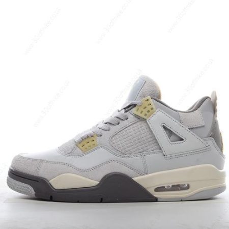 Nike Air Jordan Retro Mens and Womens Shoes Grey White Yellow DV lhw