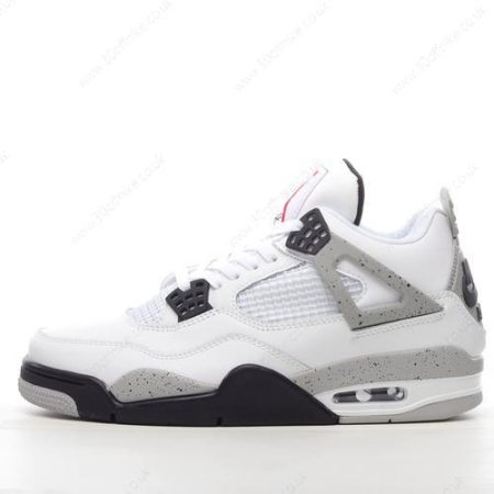 Nike Air Jordan Retro Mens and Womens Shoes White Black Grey lhw
