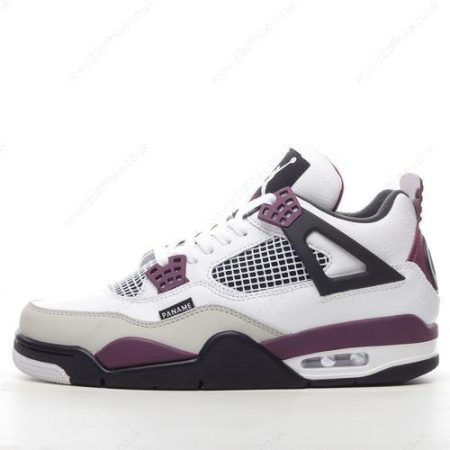 Nike Air Jordan Retro Mens and Womens Shoes White Black Grey Purple CZ lhw