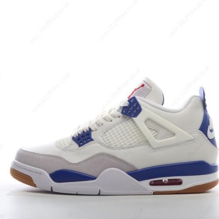 Nike Air Jordan Retro Mens and Womens Shoes White Grey Blue DR lhw