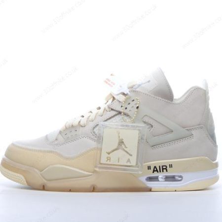 Nike Air Jordan x Off White Mens and Womens Shoes White Khaki CV lhw