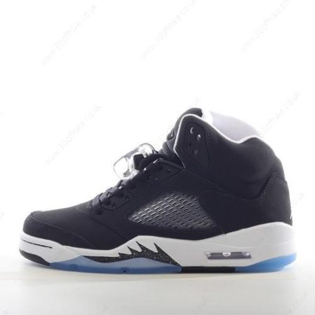 Nike Air Jordan Retro Mens and Womens Shoes Black Grey Blue lhw
