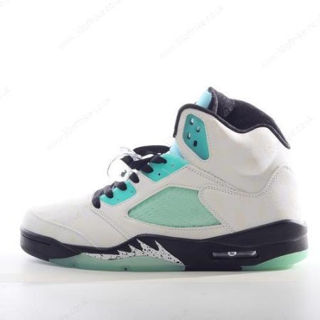 Nike Air Jordan Retro Mens and Womens Shoes White Black White Green CN lhw