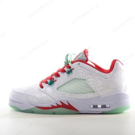 Nike Air Jordan Retro Mens and Womens Shoes White Red Green lhw
