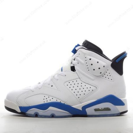 Nike Air Jordan Retro Mens and Womens Shoes White Blue Black lhw