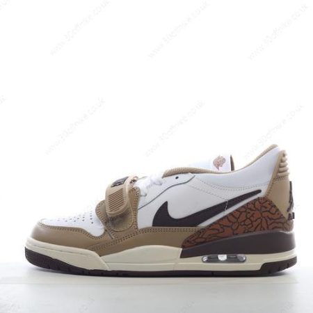Nike Air Jordan Legacy Low Mens and Womens Shoes Brown White FQ lhw