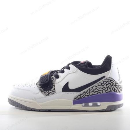 Nike Air Jordan Legacy Low Mens and Womens Shoes Gold White Black Purple CD lhw