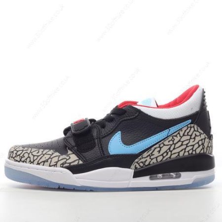 Nike Air Jordan Legacy Low Mens and Womens Shoes Grey Blue Black CD lhw