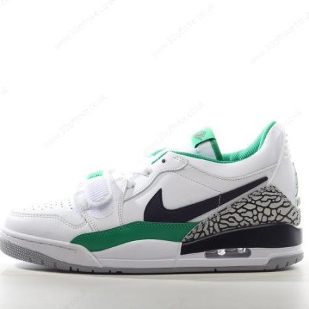 Nike Air Jordan Legacy Low Mens and Womens Shoes White Black Green FN lhw