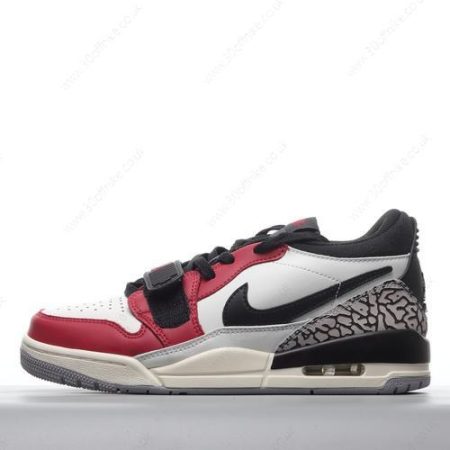 Nike Air Jordan Legacy Low Mens and Womens Shoes White Black Red CD lhw