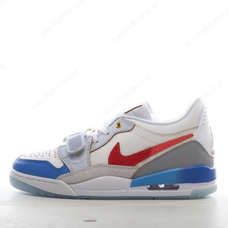 Nike Air Jordan Legacy Low Mens and Womens Shoes White Blue Red FN lhw