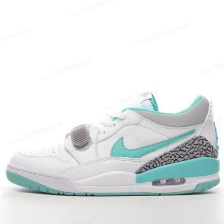 Nike Air Jordan Legacy Low Mens and Womens Shoes White Green Grey CD lhw