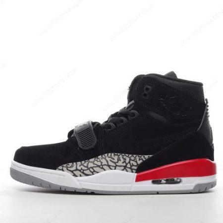 Nike Air Jordan Legacy Mens and Womens Shoes Black Red AV lhw
