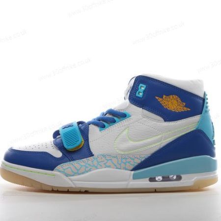 Nike Air Jordan Legacy Mens and Womens Shoes Blue Green Blue White CI lhw