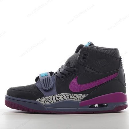 Nike Air Jordan Legacy Mens and Womens Shoes Dark Grey Purple AV lhw
