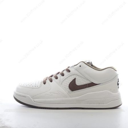 Nike Air Jordan Stadium Mens and Womens Shoes Brown White FB lhw