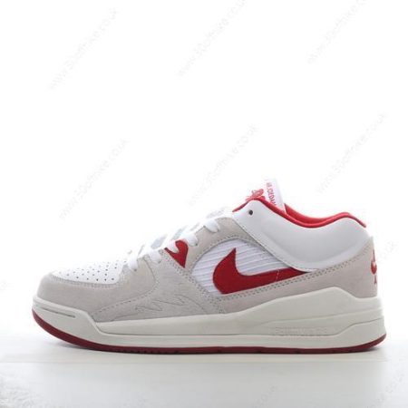 Nike Air Jordan Stadium Mens and Womens Shoes White Red DX lhw