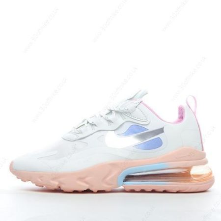 Nike Air Max React Mens and Womens Shoes White Blue Pink CZ lhw