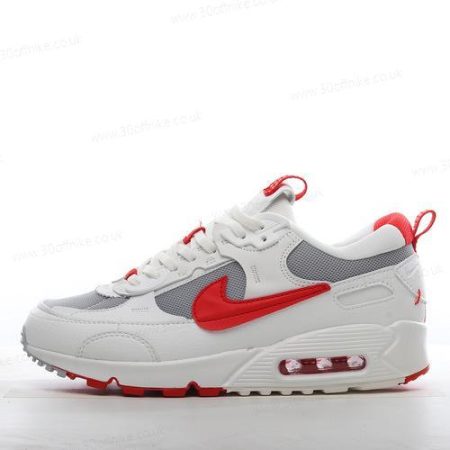 Nike Air Max Mens and Womens Shoes White Grey Red DX lhw