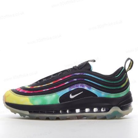 Nike Air Max Golf Mens and Womens Shoes Black Red Green Yellow CK lhw