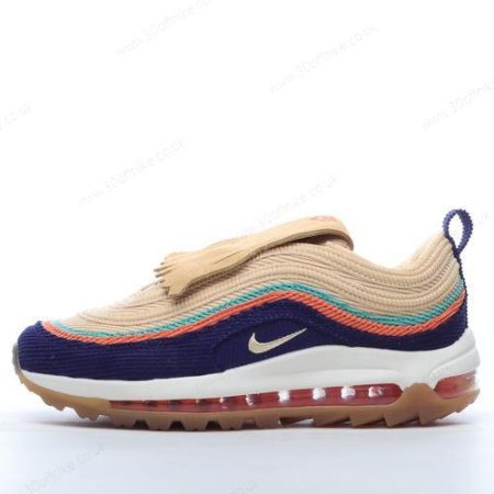 Nike Air Max Golf NRG Mens and Womens Shoes Blue Gold White Red CJ lhw