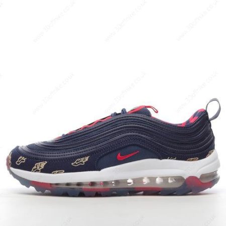 Nike Air Max Golf NRG Mens and Womens Shoes Blue Gold White Red CK lhw