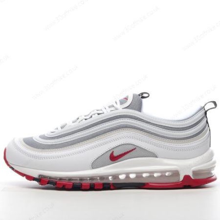 Nike Air Max Mens and Womens Shoes White Grey Red lhw