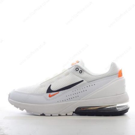 Nike Air Max Pulse Mens and Womens Shoes White Orange Black DR lhw