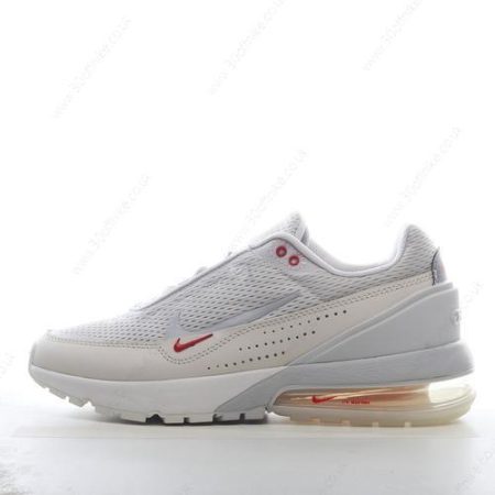 Nike Air Max Pulse Mens and Womens Shoes White Silver Red DR lhw