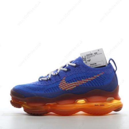 Nike Air Max Scorpion FK Mens and Womens Shoes Blue Orange DX lhw