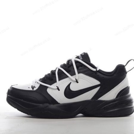 Nike Air Monarch IV Mens and Womens Shoes Black White lhw