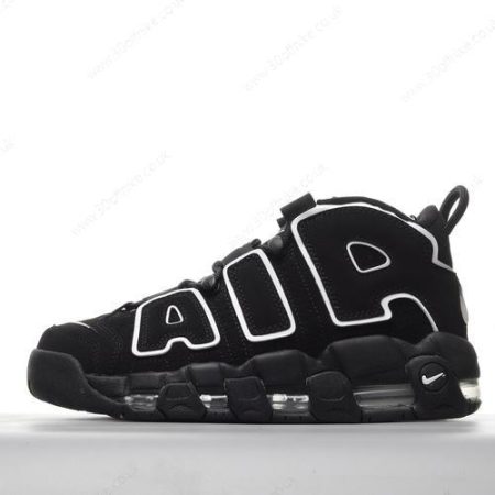 Nike Air More Uptempo Mens and Womens Shoes Black lhw