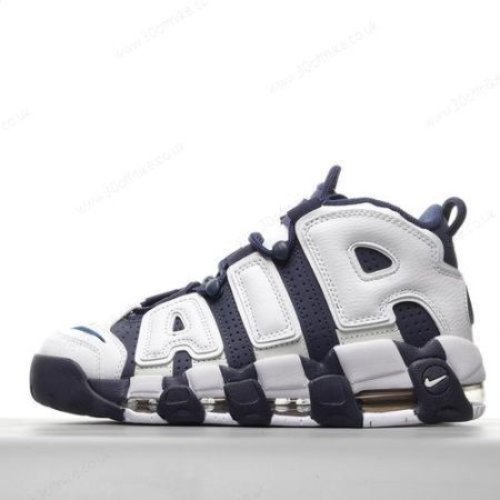 Nike Air More Uptempo Mens and Womens Shoes Blue White lhw