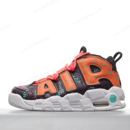 Nike Air More Uptempo Mens and Womens Shoes Orange White AT lhw