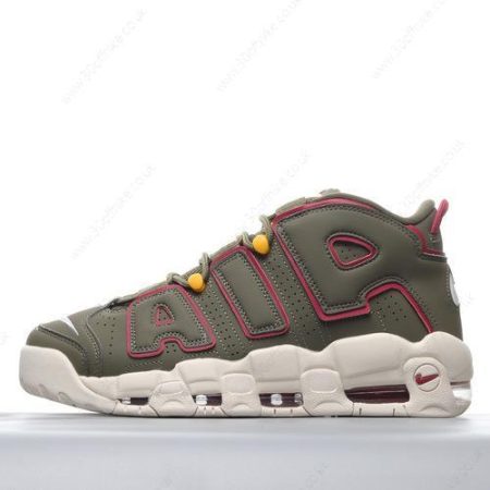Nike Air More Uptempo Mens and Womens Shoes White Brown DH lhw