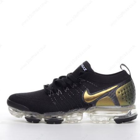 Nike Air VaporMax Mens and Womens Shoes Black Gold AR lhw