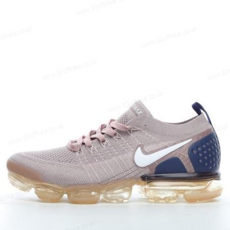 Nike Air VaporMax Mens and Womens Shoes Taupe Blue White lhw