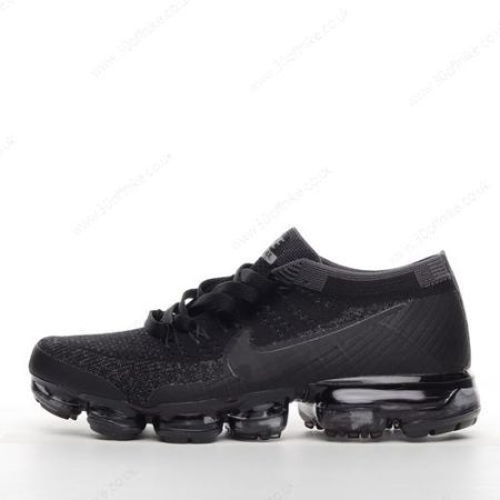 Nike Air VaporMax Flyknit Mens and Womens Shoes Black Dark Grey lhw