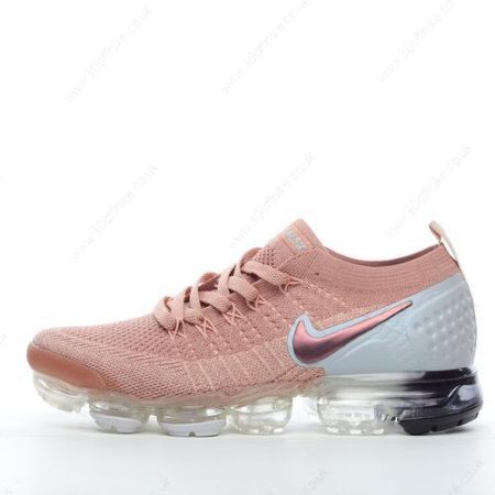 Nike Air VaporMax Flyknit Mens and Womens Shoes Gold lhw