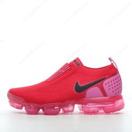 Nike Air VaporMax Flyknit Moc Mens and Womens Shoes Red Purple AJ lhw
