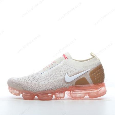 Nike Air VaporMax Flyknit Moc Mens and Womens Shoes White Pink AH lhw