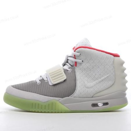 Nike Air Yeezy Mens and Womens Shoes Grey White Red Green lhw