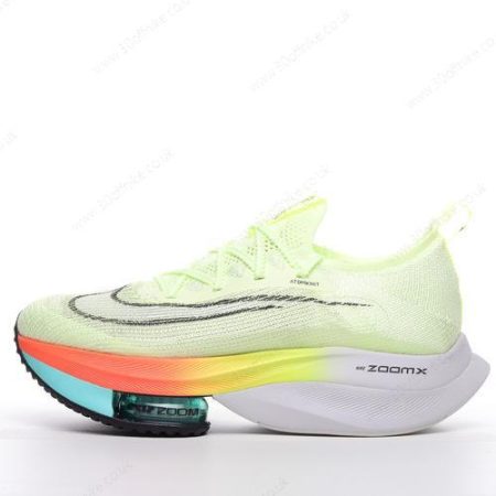 Nike Air Zoom AlphaFly Next Mens and Womens Shoes Light Green Orange Black CI lhw