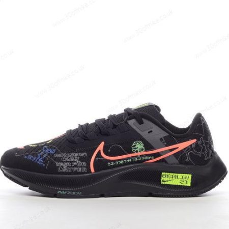 Nike Air Zoom Pegasus Mens and Womens Shoes Black Green Orange DN lhw
