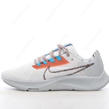 Nike Air Zoom Pegasus Mens and Womens Shoes White Orange DC lhw