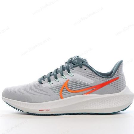 Nike Air Zoom Pegasus Mens and Womens Shoes Grey Orange White DH lhw