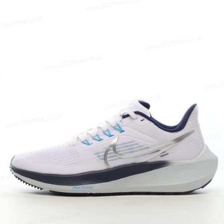 Nike Air Zoom Pegasus Mens and Womens Shoes White Silver lhw