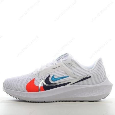 Nike Air Zoom Pegasus Mens and Womens Shoes White Orange Black Blue FB lhw